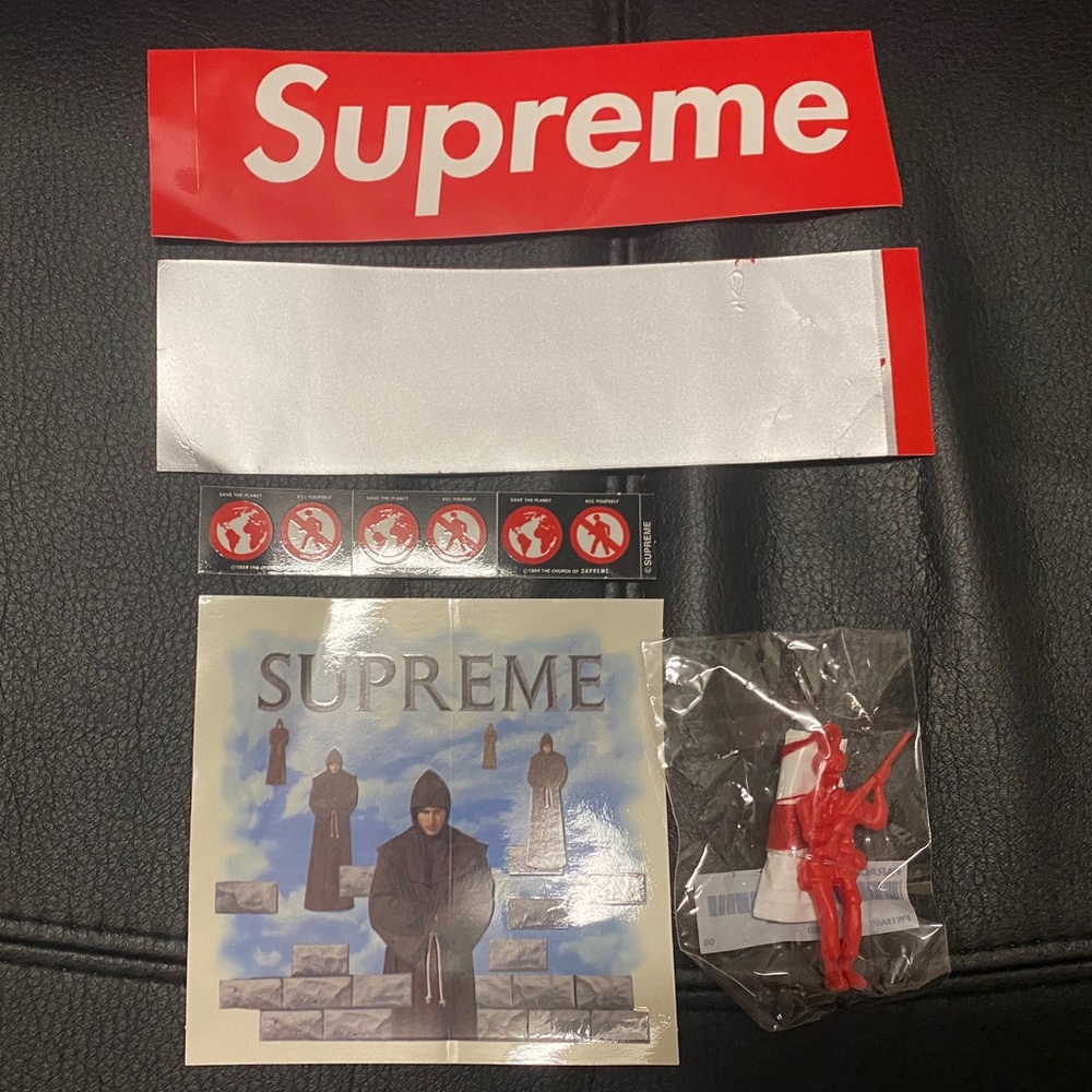 Supreme stickers and soldier set